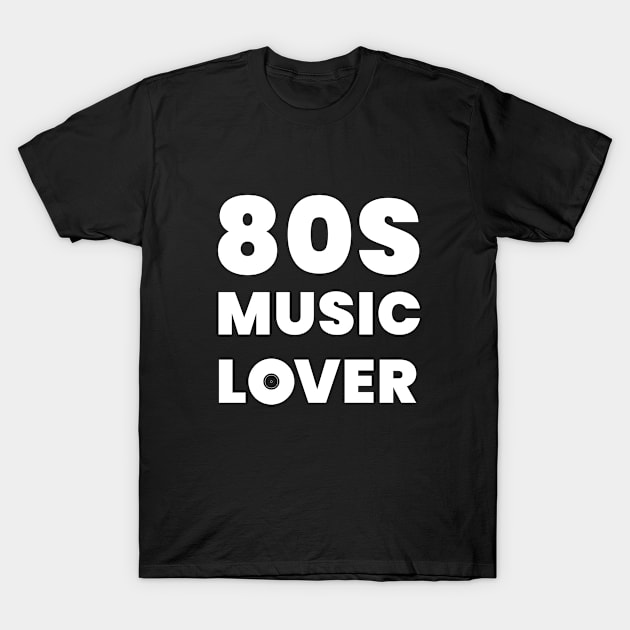 80s Music Lovers will Love This Vinyl O T-Shirt by tnts